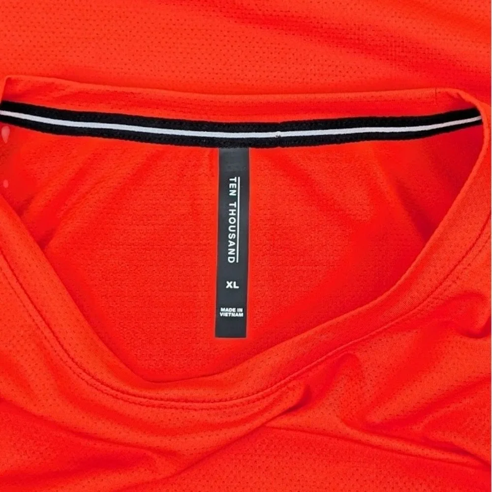 Ten Thousand The Versatile Shirt Mens XL Black Orange Training Active Lot of 2